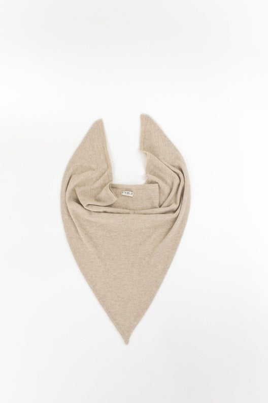 Sandy Brown Cashmere Trandana-Scarves & Shawls-STABLE of Ireland