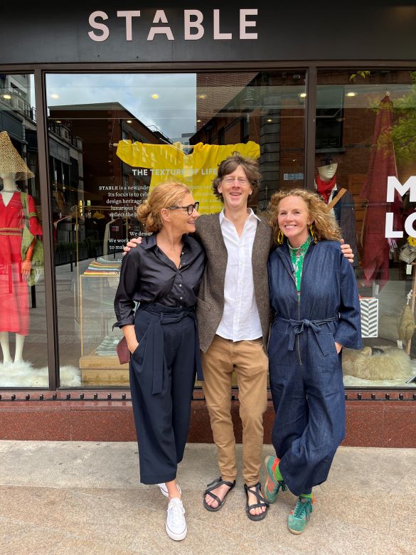 The Báinín Jacket with the help of Manchán Magan