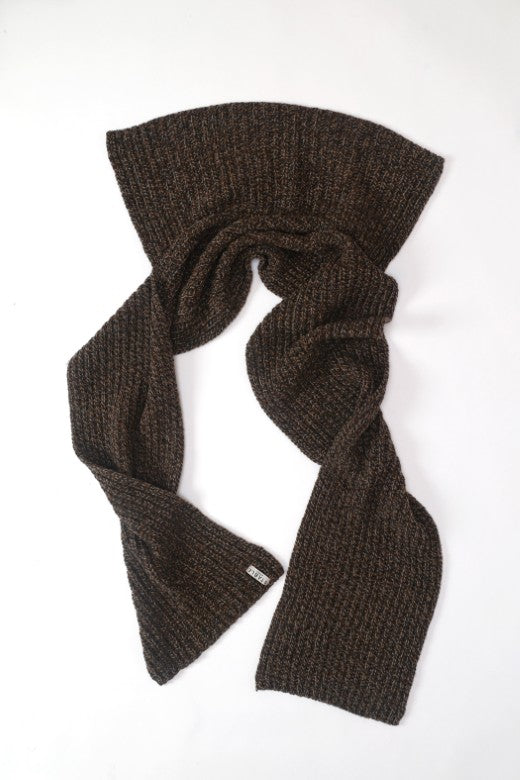 Bib Merino Wool Scarf-Scarves & Shawls-STABLE of Ireland