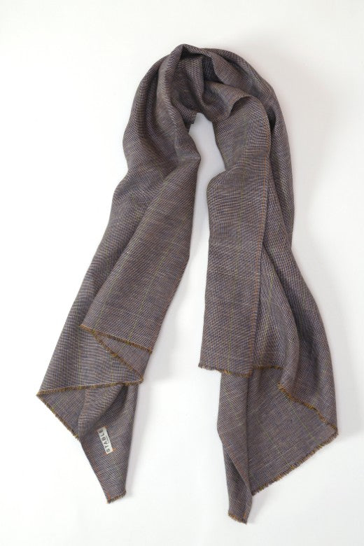 The STABLE Irish Linen Scarf - Blue Lavender