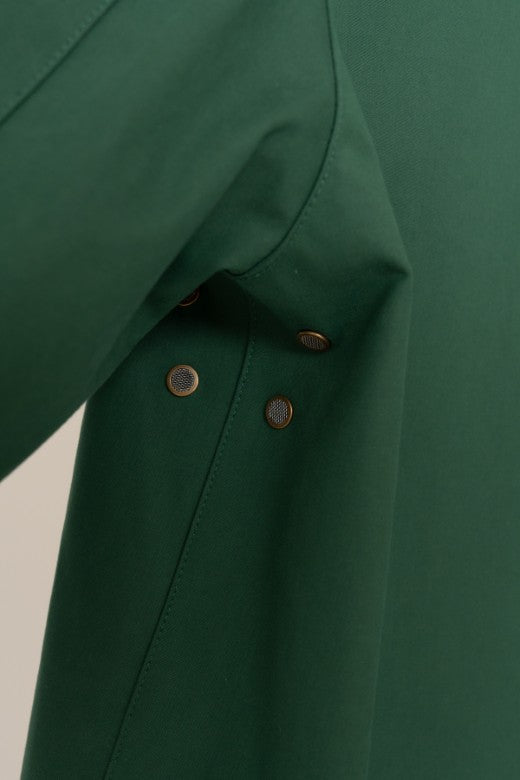 Bottle Green Mack Coat for Men-Coats & Jackets-STABLE of Ireland