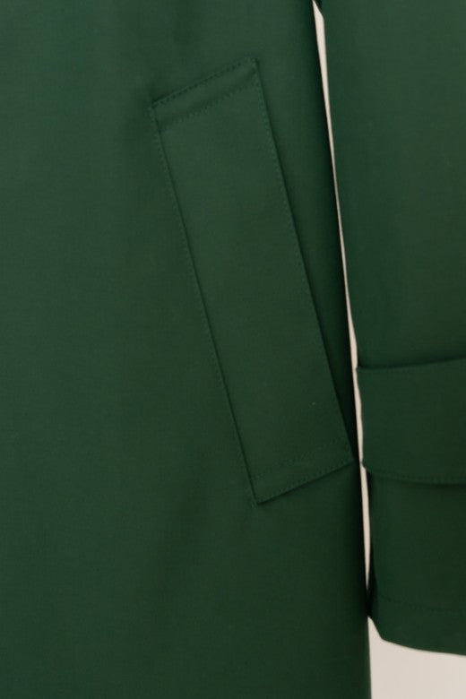 Bottle Green Mack Coat for Men-Coats & Jackets-STABLE of Ireland