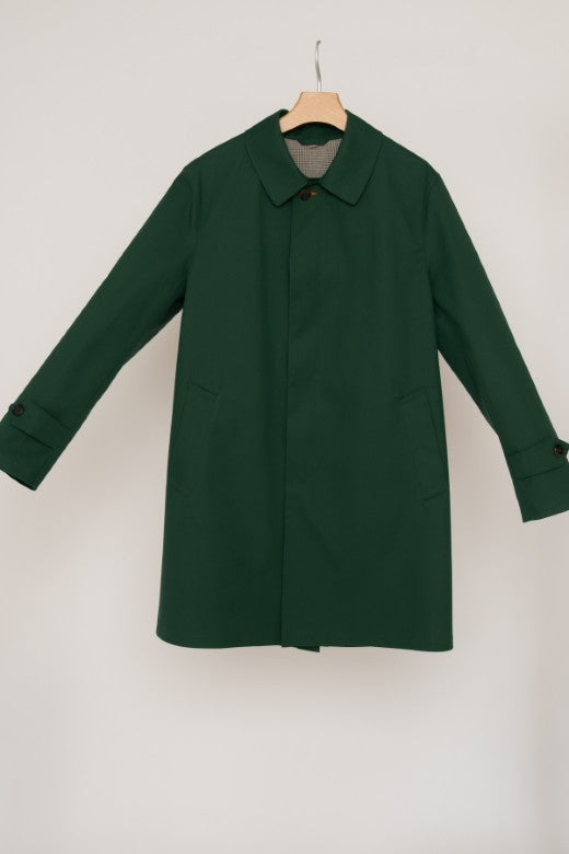 Bottle Green Mack Coat