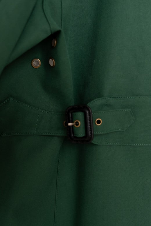 Bottle Green Mack Coat