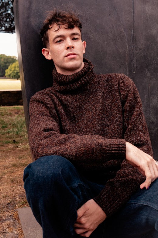 Fishermans Polo Neck Jumper