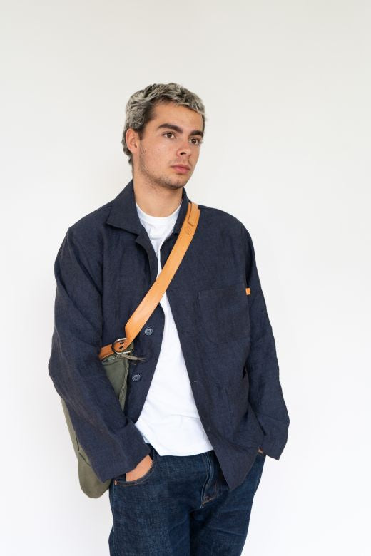Canvas and Leather Carry All Bag-Handbags, Wallets & Cases-STABLE of Ireland