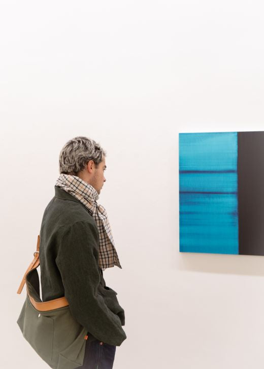 Canvas and Leather Carry All Bag-Handbags, Wallets & Cases-STABLE of Ireland