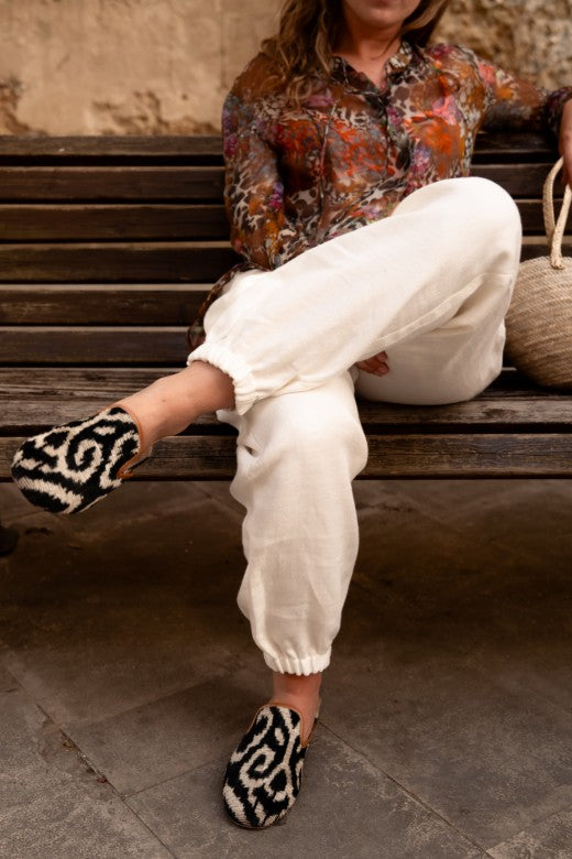 Irish Linen Cuff Trousers