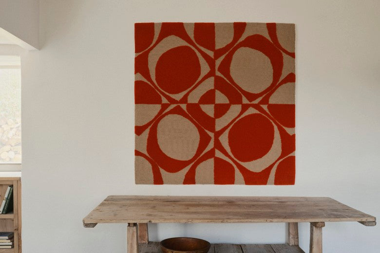 ROSC Diptych Patrick Scott Tapestry