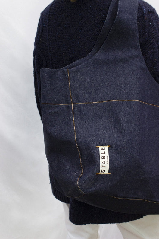 Denim Hold All Bag-Shopping Totes-STABLE of Ireland