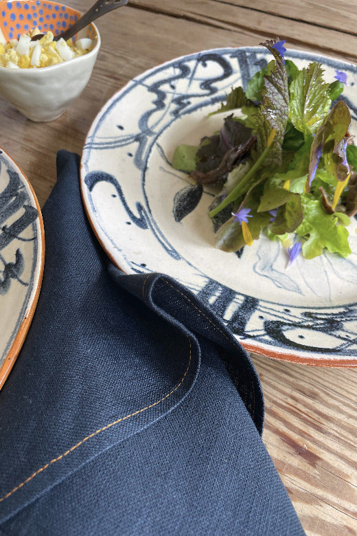 Irish Linen Napkins with Rory O’Connell-Table Linens-STABLE of Ireland