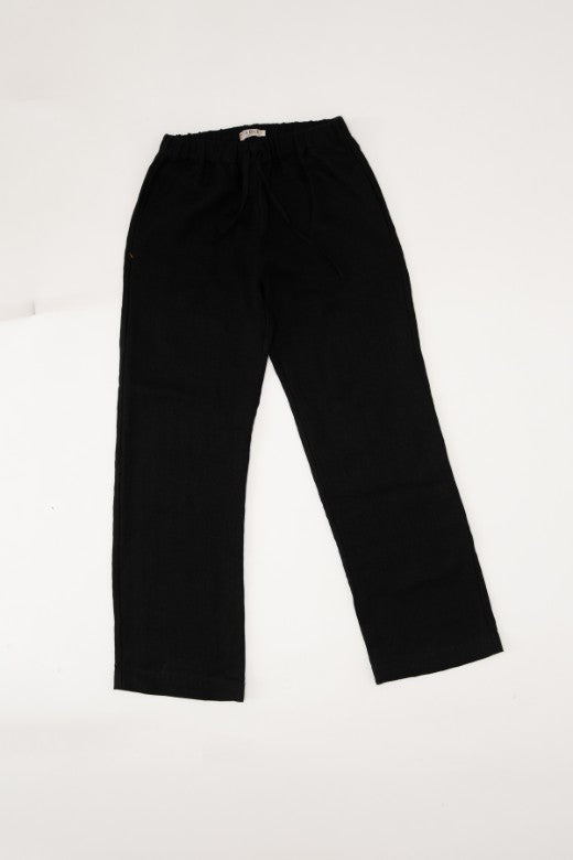 Irish Linen Trousers-Trousers-STABLE of Ireland
