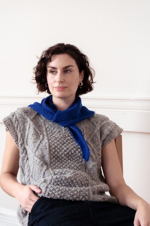 Merino Trandana Triangle Scarf