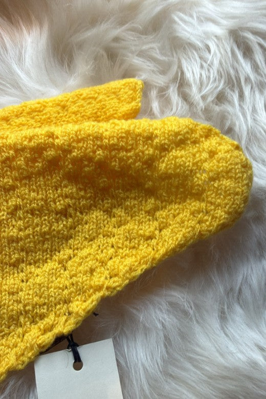 Merino Trandana Triangle Scarf-Scarves & Shawls-STABLE of Ireland