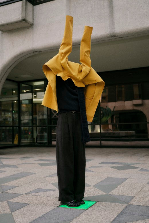 Mustard Yellow Mack Coat-Coats & Jackets-STABLE of Ireland