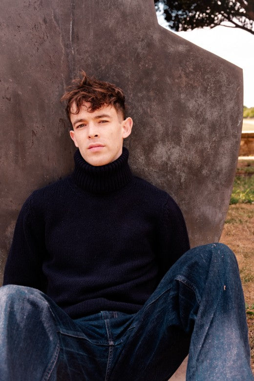 Fishermans Polo Neck Jumper