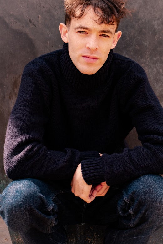 Fishermans Polo Neck Jumper