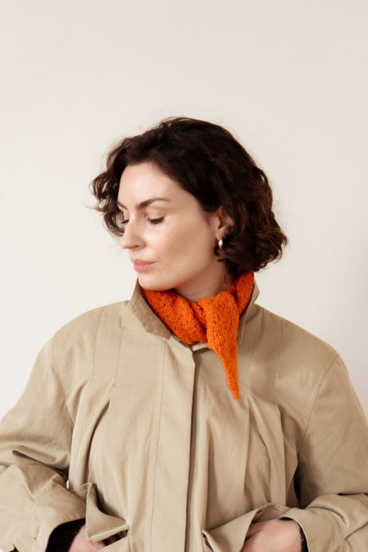 Merino Trandana Triangle Scarf