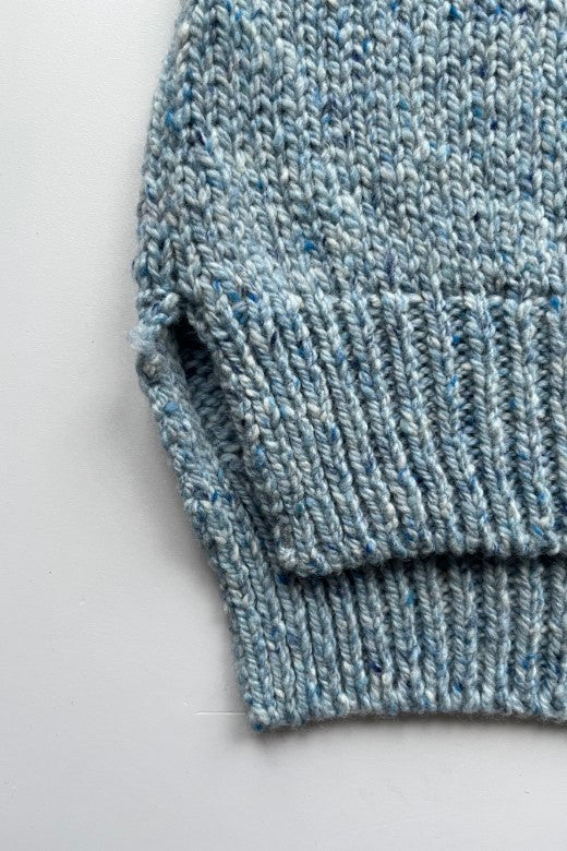 STABLE Fishermans Sleeveless Vest in Blue-Jumper-STABLE of Ireland