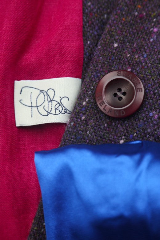 STABLE Irish Tweed Coat with Peter O’Brien 2025-Coats & Jackets-STABLE of Ireland