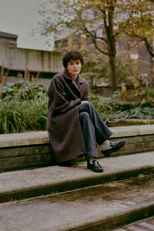 STABLE Irish Tweed Coat with Peter O’Brien 2025-Coats & Jackets-STABLE of Ireland