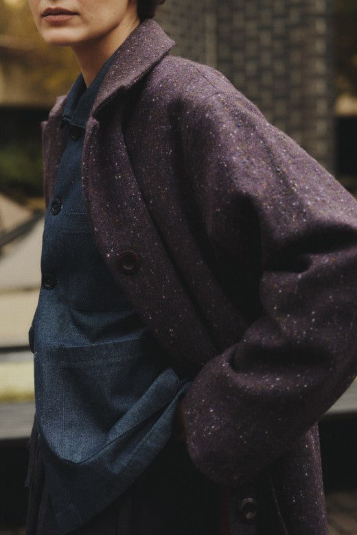 STABLE Irish Tweed Coat with Peter O’Brien 2025-Coats &amp; Jackets-STABLE of Ireland