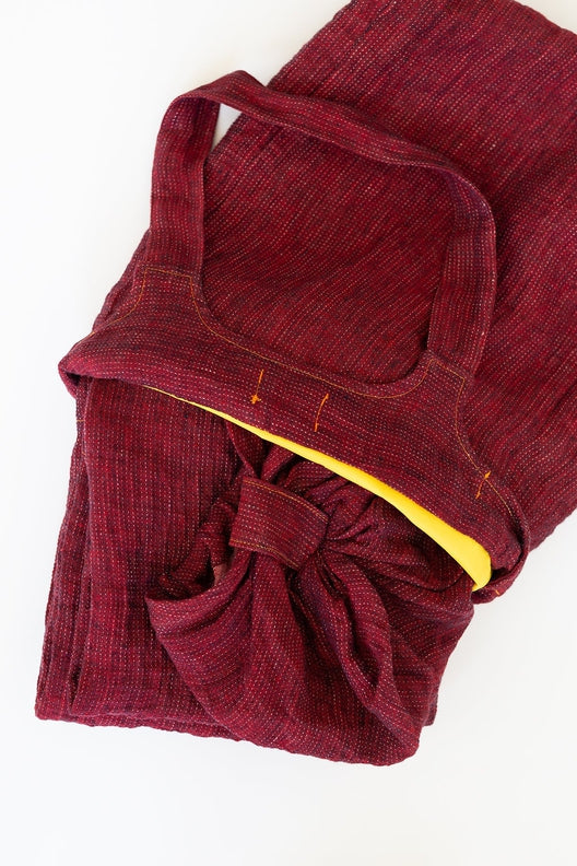 Shed Red Swim Linen Hold All Tote-Shopping Totes-STABLE of Ireland