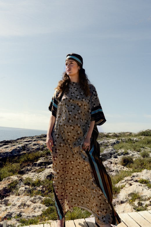 Small Shamrock Silk Dress-Dresses-STABLE of Ireland