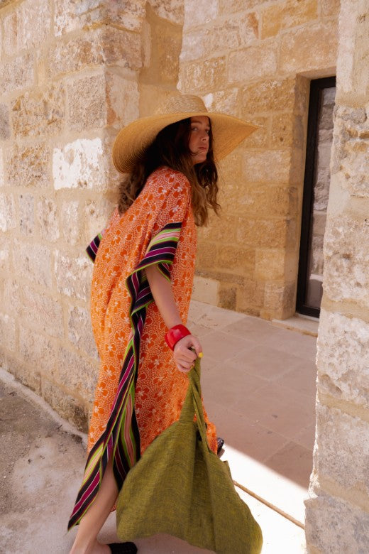 Small Shamrock Silk Dress-Dresses-STABLE of Ireland