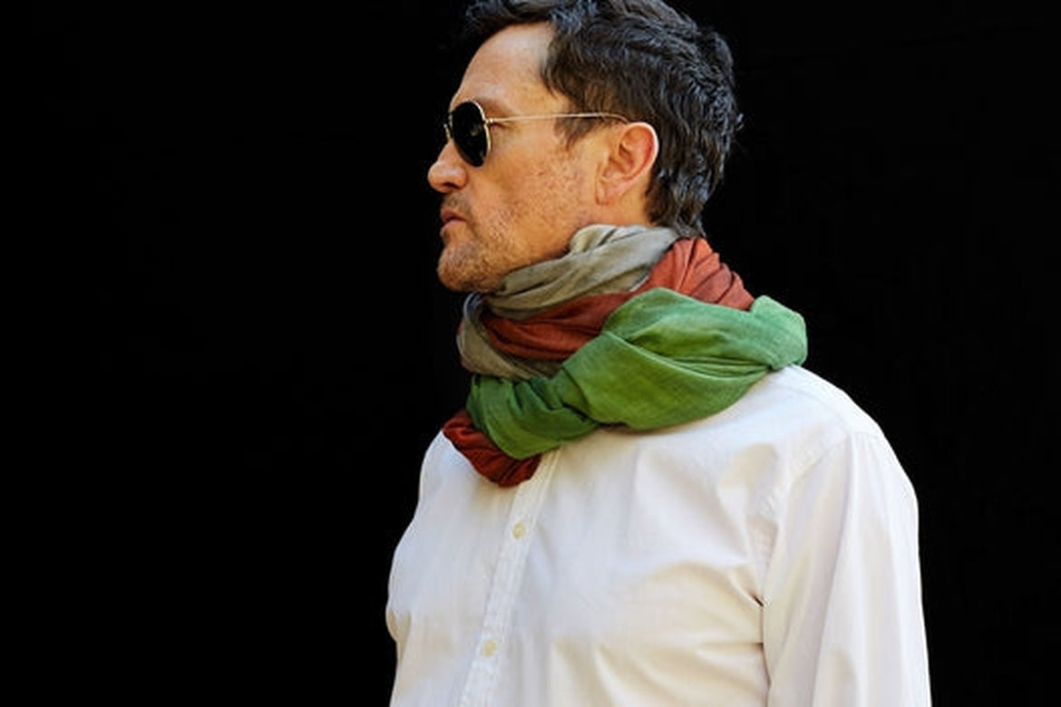 The Irish Tricolour Scarf by STABLE of Ireland-Scarves & Shawls-STABLE of Ireland