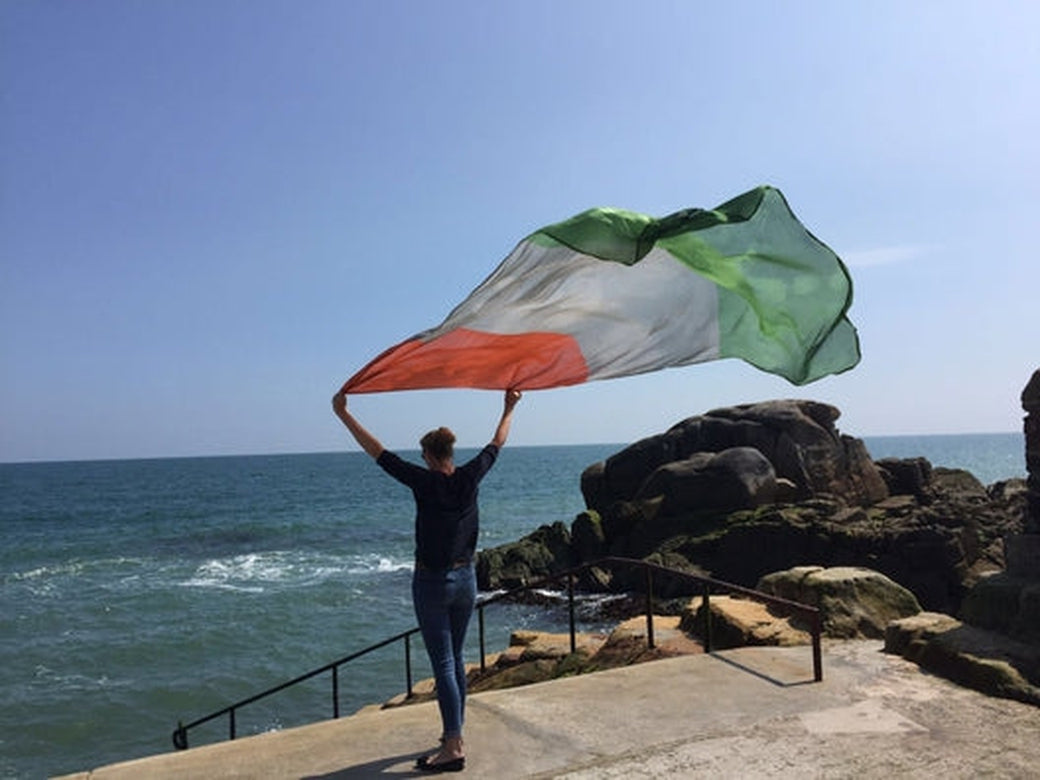 The Irish Tricolour Scarf by STABLE of Ireland-Scarves & Shawls-STABLE of Ireland