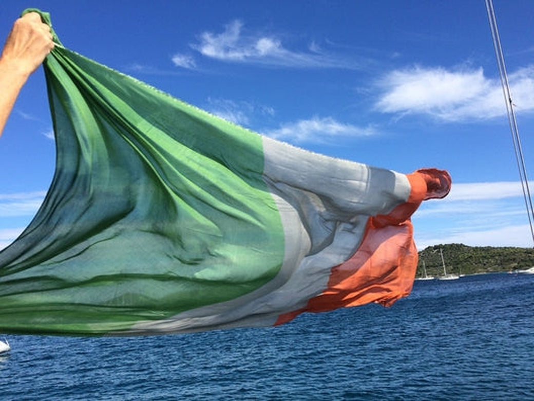 The Irish Tricolour Scarf by STABLE of Ireland-Scarves & Shawls-STABLE of Ireland