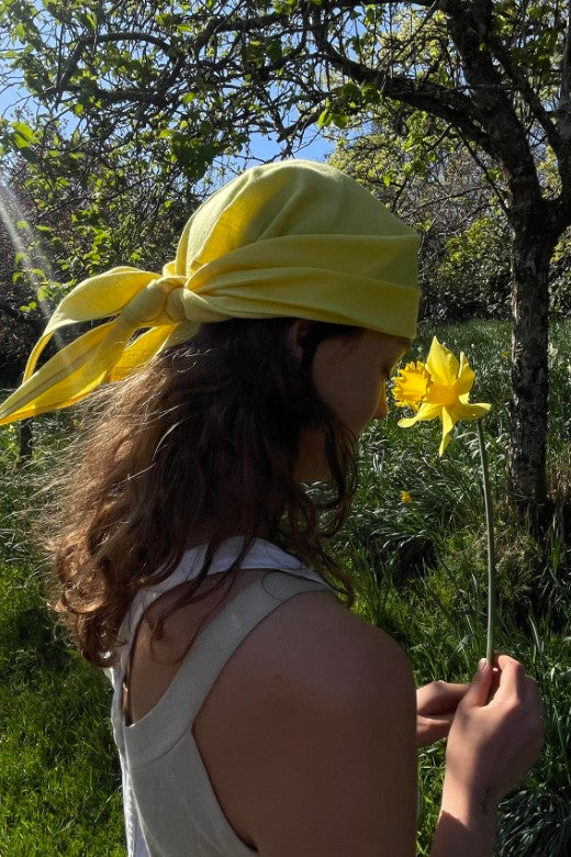 The Linen Head Scarf-Scarves & Shawls-STABLE of Ireland