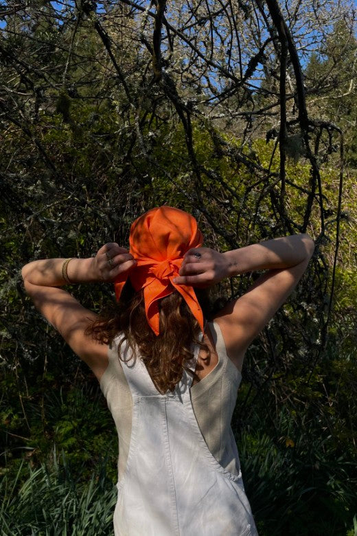 The Linen Head Scarf-Scarves & Shawls-STABLE of Ireland