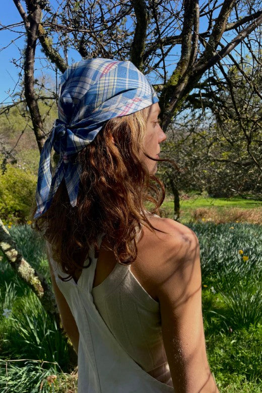 The Linen Head Scarf-Scarves & Shawls-STABLE of Ireland