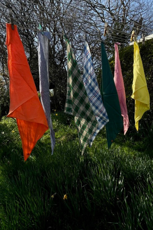 The Linen Head Scarf-Scarves &amp; Shawls-STABLE of Ireland