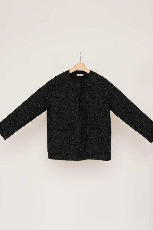 The STABLE Báinín Tweed Jacket-Coats & Jackets-STABLE of Ireland