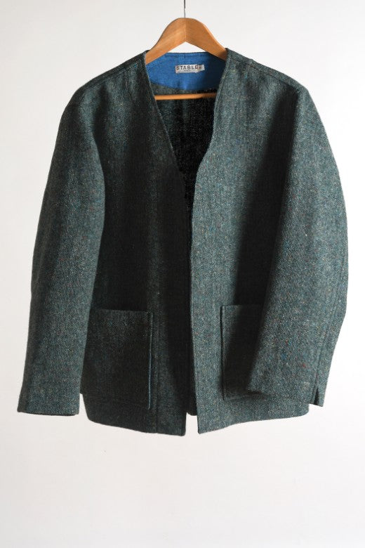 The STABLE Báinín Tweed Jacket-Coats & Jackets-STABLE of Ireland