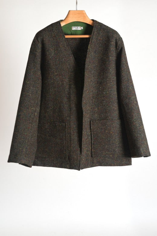 The STABLE Báinín Tweed Jacket-Coats & Jackets-STABLE of Ireland