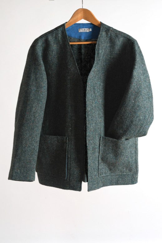 The STABLE Báinín Tweed Jacket-Coats & Jackets-STABLE of Ireland