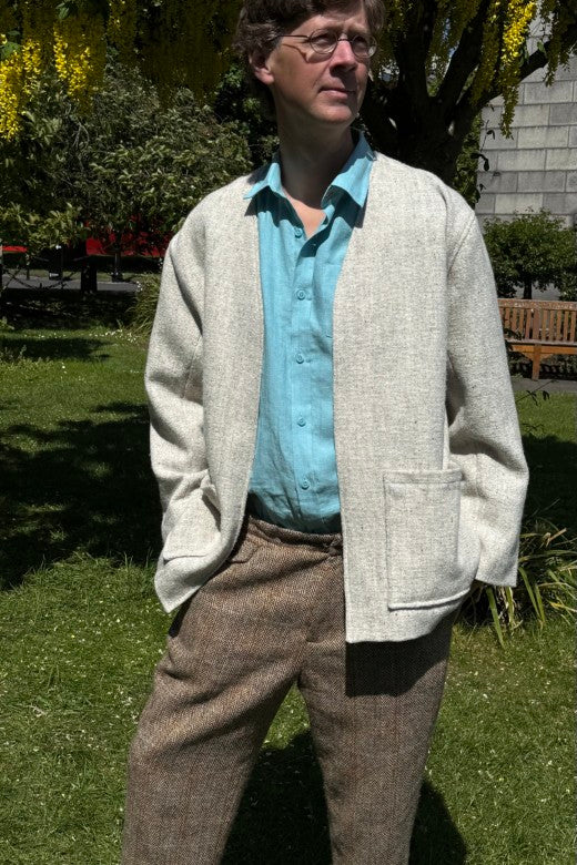 The STABLE Báinín Tweed Jacket-Coats & Jackets-STABLE of Ireland