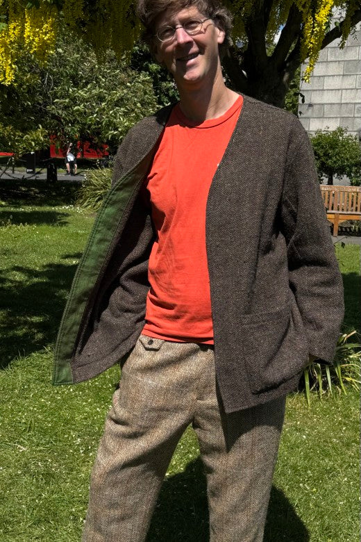 The STABLE Báinín Tweed Jacket-Coats & Jackets-STABLE of Ireland