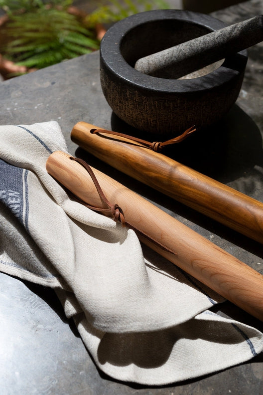 The STABLE Hand-turned Wooden Rolling Pin-Kitchen &amp; Dining-STABLE of Ireland