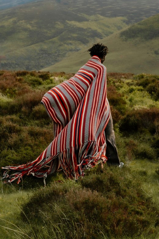 The STABLE of Ireland Handwoven Long Island Crios Blanket-Blankets-STABLE of Ireland