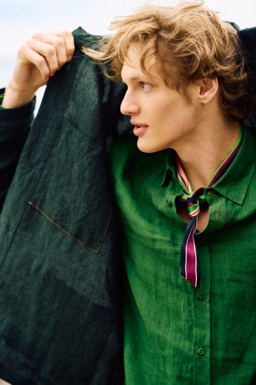 The Uwe Silk Scarf-Scarves & Shawls-STABLE of Ireland