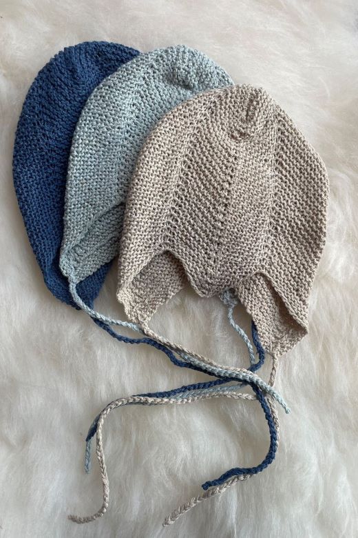 Ursa Handknitted Pixie Bonnets-Baby Accessories-STABLE of Ireland