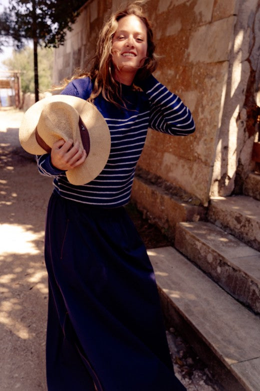 Women's Stripe Jumper-Jumper-STABLE of Ireland