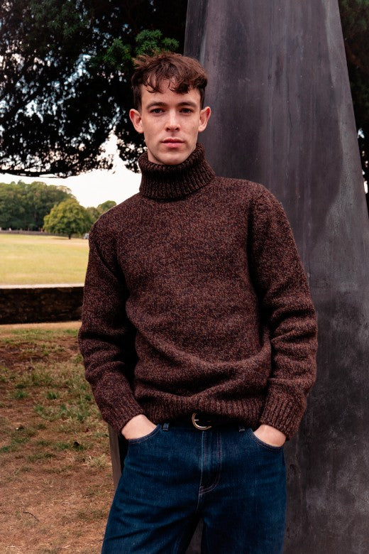 Fishermans Polo Neck Jumper