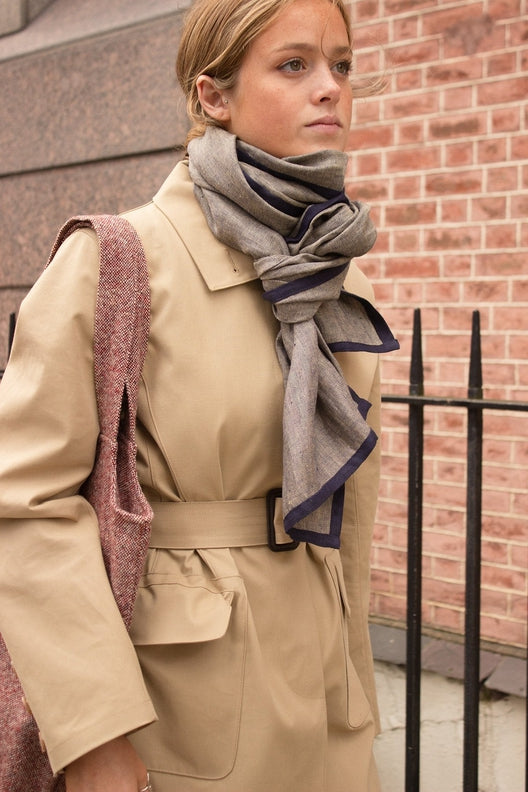 Camel Beige Mack Trench Coat STABLE of Ireland