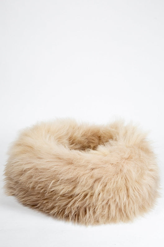 Champagne Irish Sheep Wool Dog Bed-Dog Beds-STABLE of Ireland